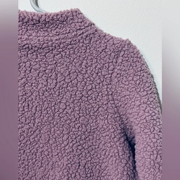 NWOT Gap Quarter Zip Sherpa Sweatshirt - Picture 5 of 7